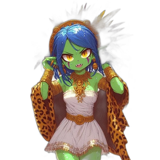 dragon, dress, creature, fantasy art transparent PNG cut-out