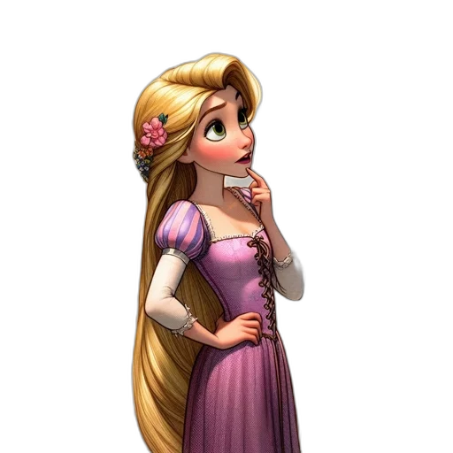 dress, staff, crown, concept art transparent PNG cut-out