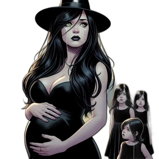 comic book art, concept art, cartoon, fantasy art transparent PNG cut-out