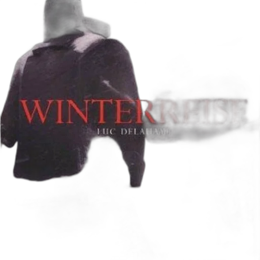 jacket, 3d render, snow, dark transparent PNG cut-out
