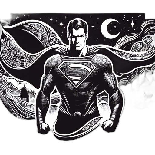 comic book art, cartoon, concept art, fantasy art transparent PNG cut-out