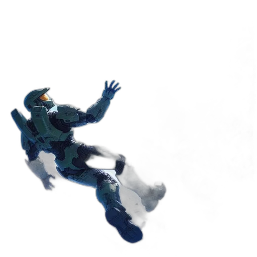 robot, creature, jacket, dragon transparent PNG cut-out