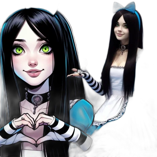 concept art, fantasy art, comic book art, anime transparent PNG cut-out