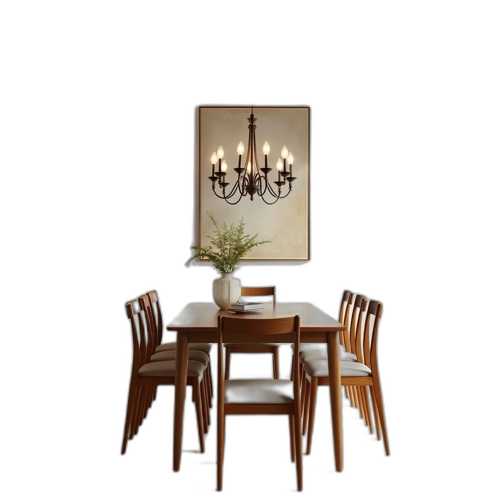 furniture, jewelry, 3d render, photorealistic transparent PNG cut-out