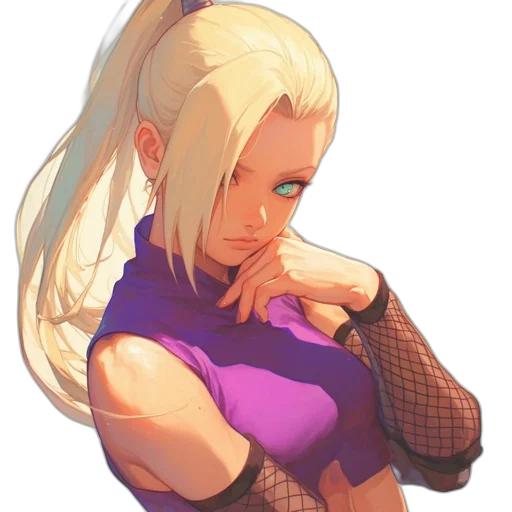 dress, face, hair, pixel art transparent PNG cut-out