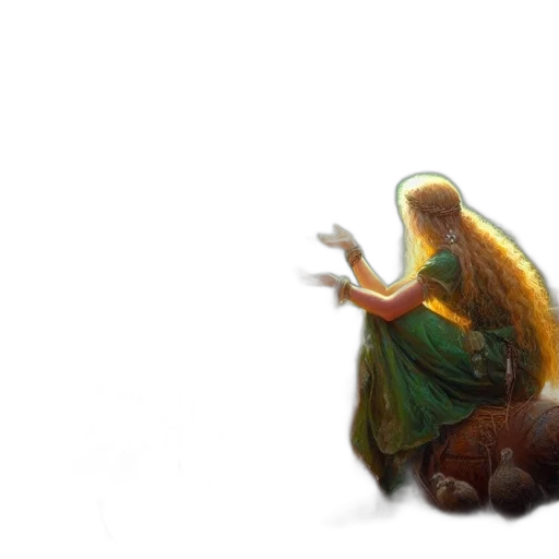 dragon, creature, dress, concept art transparent PNG cut-out