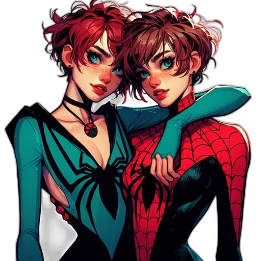 comic book art, concept art, pixel art, fantasy art transparent PNG cut-out