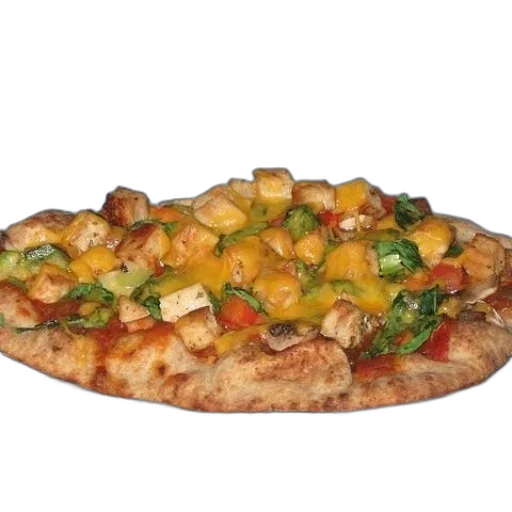 food, 3d render, photorealistic, pizza transparent PNG cut-out