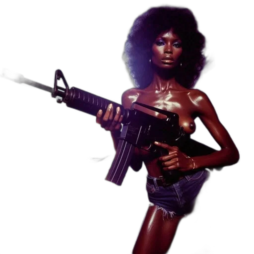 weapon, concept art, comic book art, woman transparent PNG cut-out