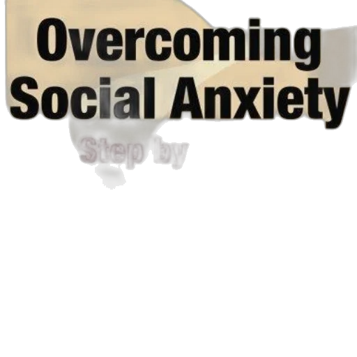overcoming, social, anxiety, step transparent PNG cut-out