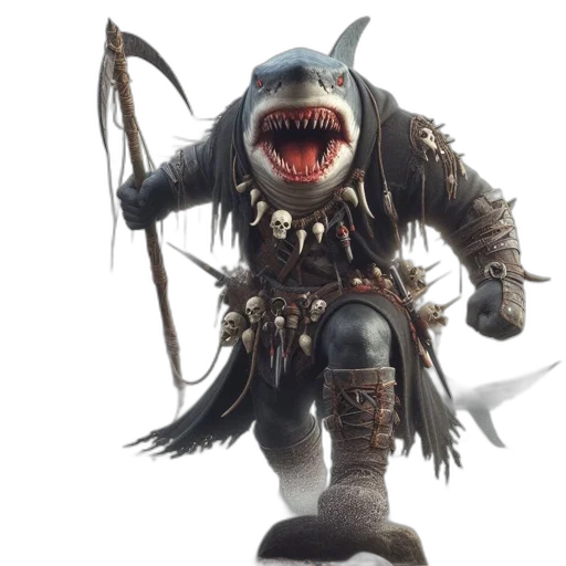 creature, concept art, 3d render, fantasy art transparent PNG cut-out