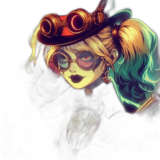 mask, face, concept art, cyberpunk transparent PNG cut-out