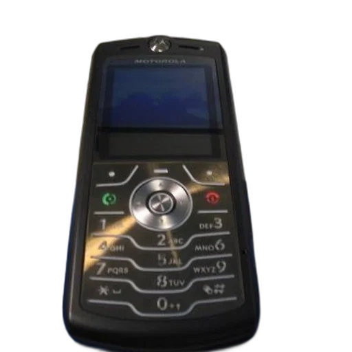 black, motorola, phone, sits transparent PNG cut-out