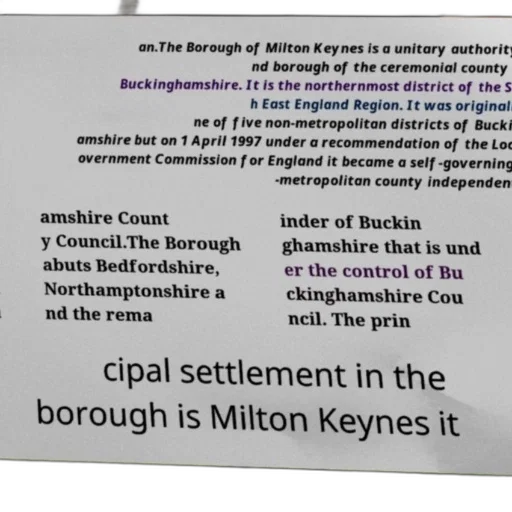 borough, milton, keynes, unitary transparent PNG cut-out