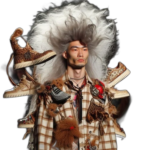 jacket, animal, staff, creature transparent PNG cut-out