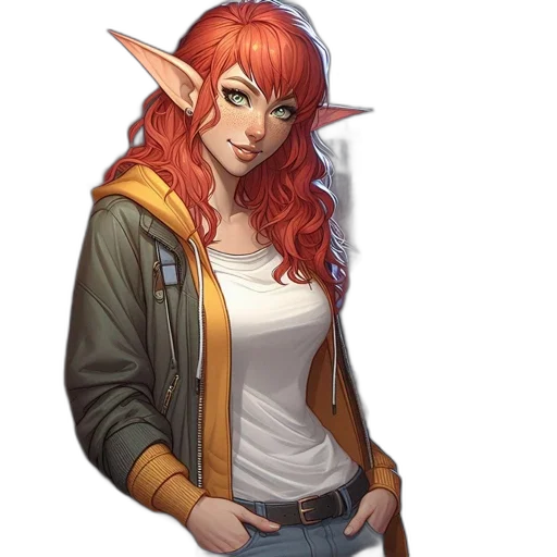 jacket, staff, dragon, fantasy art transparent PNG cut-out