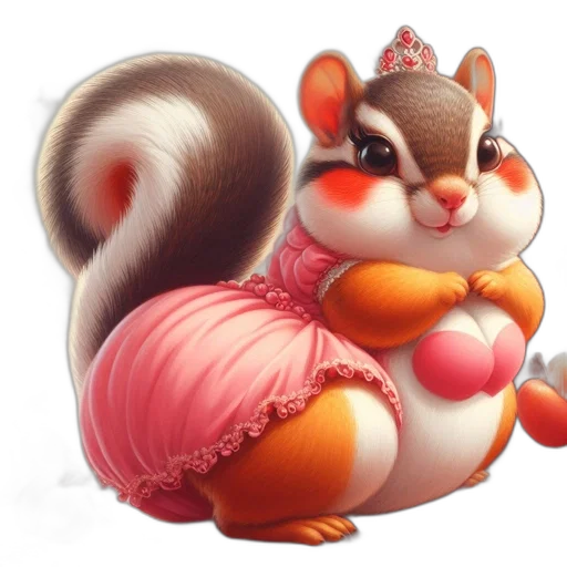 crown, animal, dress, concept art transparent PNG cut-out