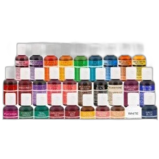 colorful, collection, small, bottles transparent PNG cut-out
