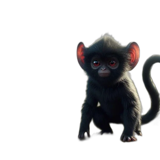 animal, creature, 3d render, concept art transparent PNG cut-out