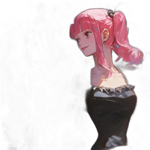 dress, creature, staff, face transparent PNG cut-out