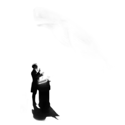 dress, staff, umbrella, robot transparent PNG cut-out