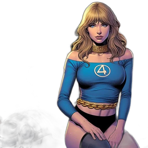 comic book art, concept art, fantasy art, cartoon transparent PNG cut-out
