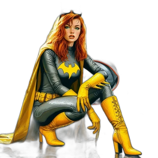 comic book art, concept art, fantasy art, cartoon transparent PNG cut-out