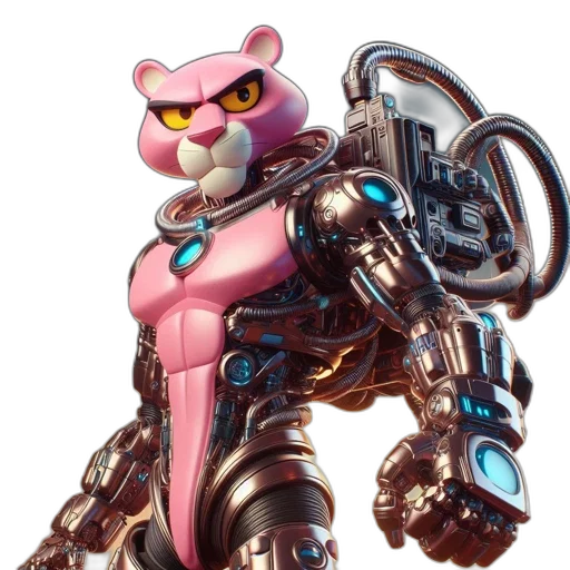 robot, weapon, animal, concept art transparent PNG cut-out