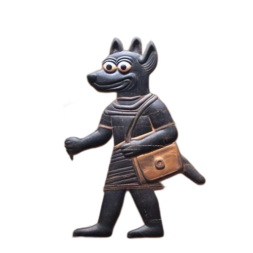 mask, staff, animal, creature transparent PNG cut-out