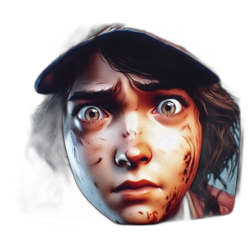 face, hat, mask, concept art transparent PNG cut-out