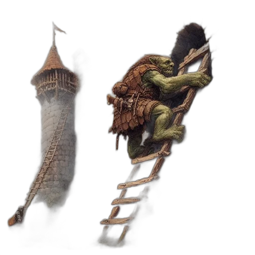 dragon, staff, creature, hair transparent PNG cut-out