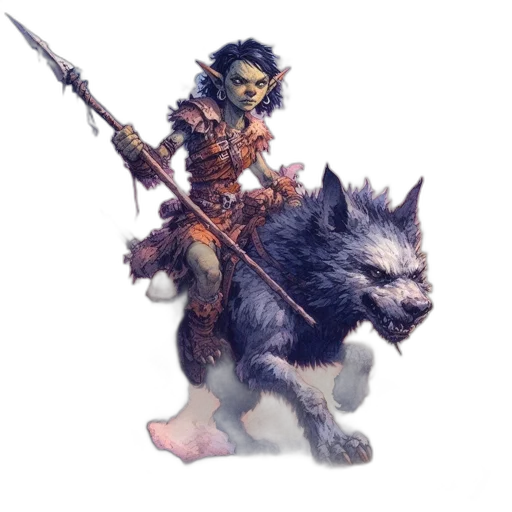 creature, staff, animal, dragon transparent PNG cut-out
