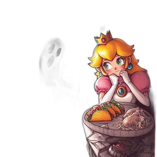 crown, dress, food, mask transparent PNG cut-out