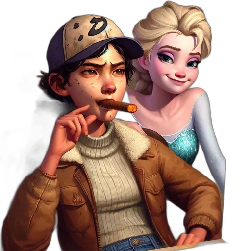 hat, concept art, pixel art, comic book art transparent PNG cut-out