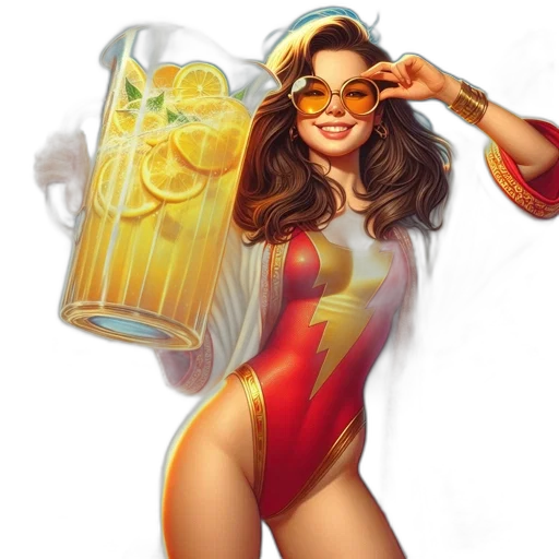 comic book art, concept art, photorealistic, cartoon transparent PNG cut-out