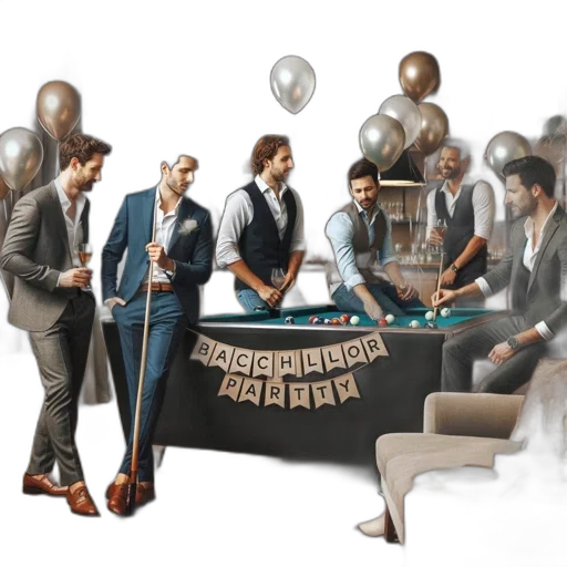 furniture, concept art, 3d render, group transparent PNG cut-out