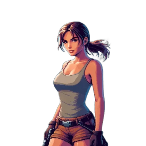 weapon, dress, comic book art, concept art transparent PNG cut-out