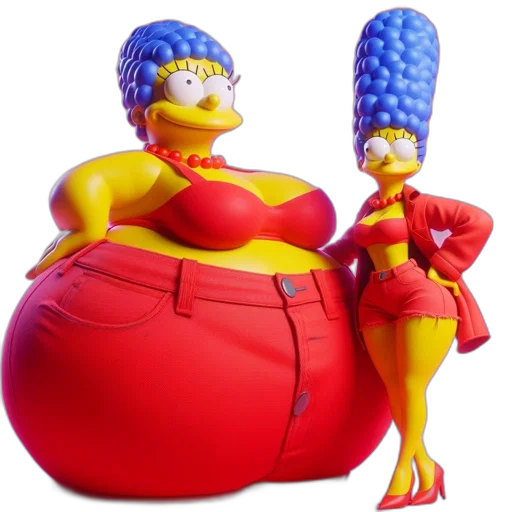 3d render, concept art, two, figures transparent PNG cut-out