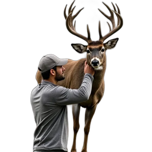 animal, creature, staff, crown transparent PNG cut-out