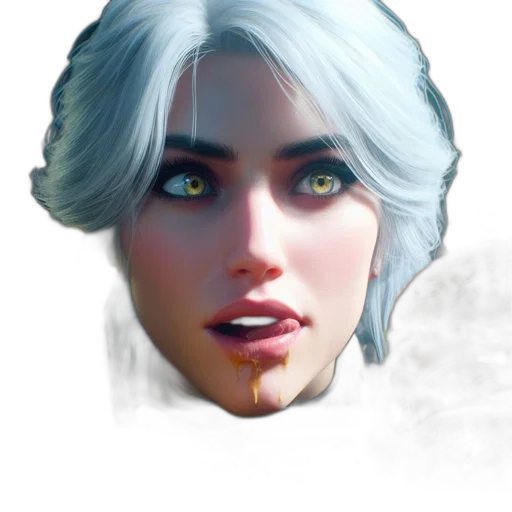 face, mask, staff, creature transparent PNG cut-out