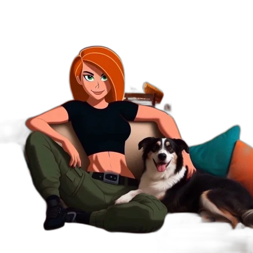 animal, concept art, cartoon, anime transparent PNG cut-out