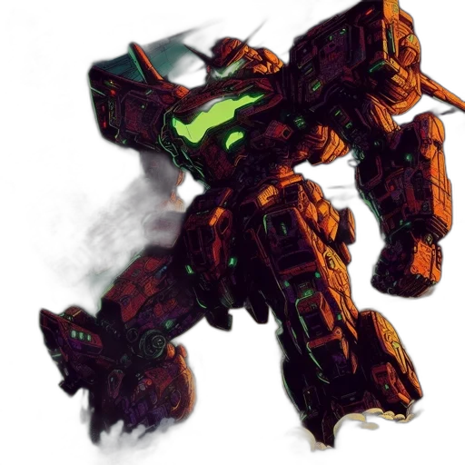 robot, weapon, dragon, concept art transparent PNG cut-out