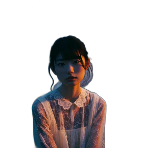 dress, face, mask, creature transparent PNG cut-out