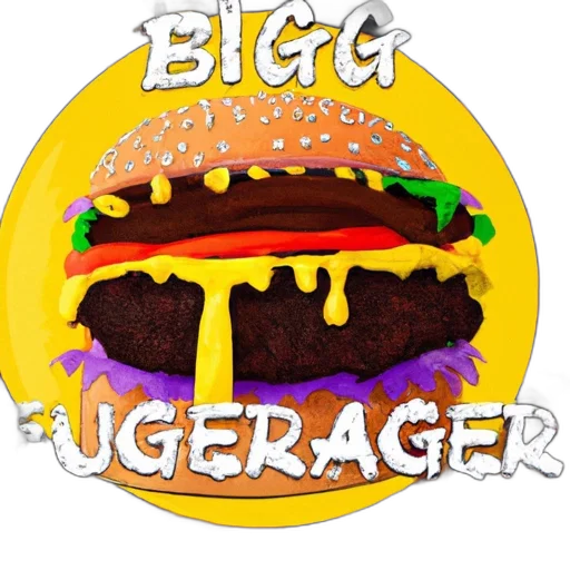 3d render, illustrated, hamburger, sesame transparent PNG cut-out