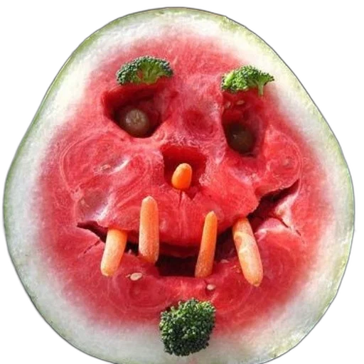 food, face, mask, creature transparent PNG cut-out