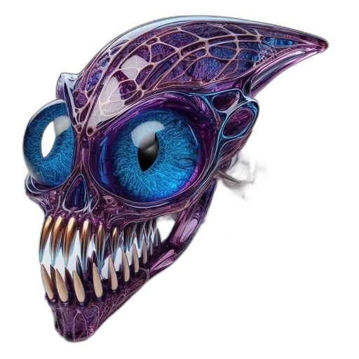 mask, jewelry, creature, dragon transparent PNG cut-out