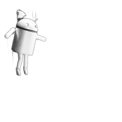 robot, creature, animal, staff transparent PNG cut-out