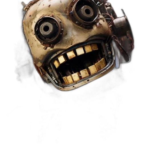 robot, mask, face, jewelry transparent PNG cut-out
