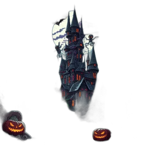 building, concept art, fantasy art, pixel art transparent PNG cut-out