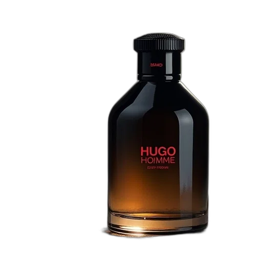 bottle, hair, hugo, homme transparent PNG cut-out